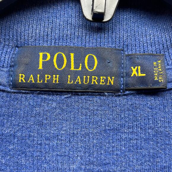 Polo Ralph Lauren Estate Rib Quarter Zip Pullover Sweater Size XL - Picture 6 of 10